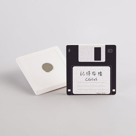 Black floppy disc