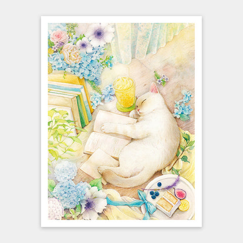 Pintoo H2609 A Napping Cat by Jina - 1200 Piece Jigsaw Puzzle