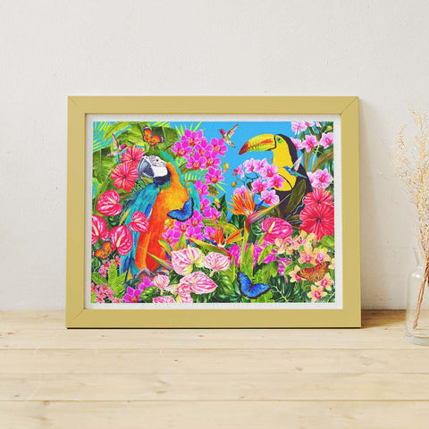 Pintoo H3569 Tropical Paradise - 1200 Piece Jigsaw Puzzle by Veronique Oodian