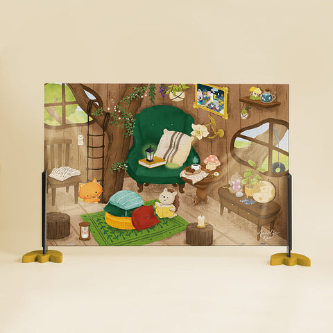 Pintoo T1100 Tree House by Mandie - 96 Piece Junior Jigsaw Puzzle