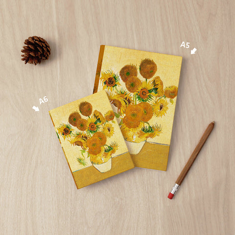 Pintoo YB1005 Sunflowers, 1888 by Vincent van Gogh - A6 Book Cover