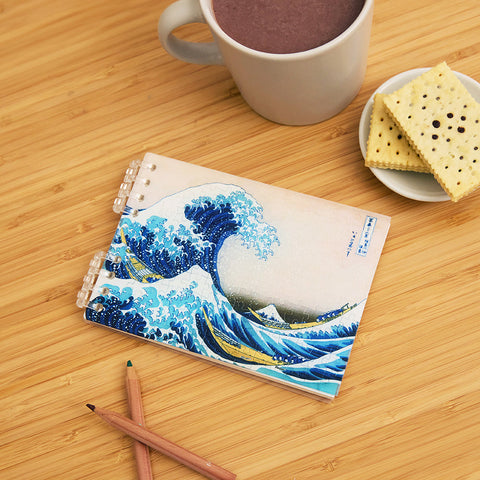 Pintoo YD1005 The Great Wave of Kanagawa - A6 Binder Cover Jigsaw Puzzle by Hokusai