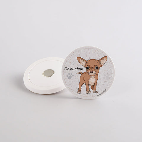 Chihuahua - 16pcs Jigsaw Puzzle Magnet