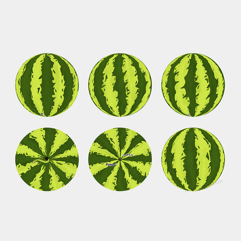 Pintoo A3426 Watermelon - Puzzle Keychain Jigsaw Puzzle