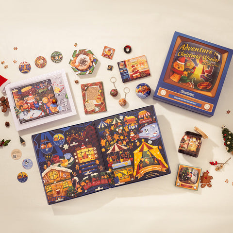 Pintoo AR1002 Gingerbread Man Wonderland - Puzzle Advent Calendar Jigsaw Puzzle