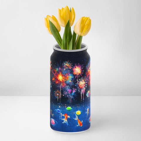 Pintoo BV1002 Summer Night Glow - 3D Puzzle Vase Jigsaw Puzzle