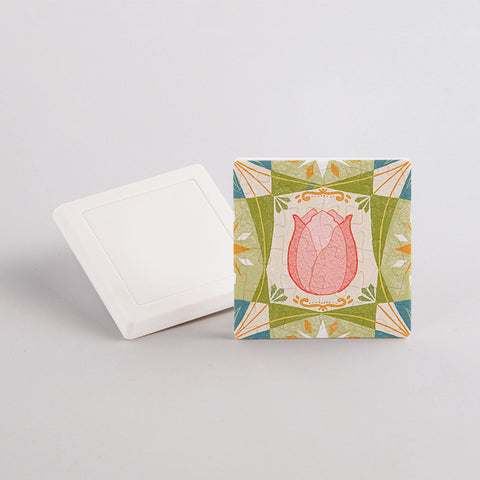 Pintoo D1601 Tulip Tile - 6 x 16pcs Jigsaw Puzzle Magnets