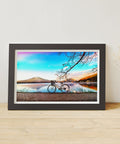 Pintoo H2649 Bicycle Trip Collection - Bicycle by the Serene Lake - 1000 Piece Jigsaw Puzzle