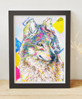 Pintoo H3001 Rising Star by NiJiSuKe - Wolf - 1200 Piece Jigsaw Puzzle