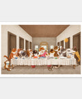 Pintoo H3182 Cats's Last Supper - 1000 Piece Jigsaw Puzzle by Nyangsongi