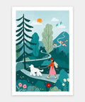 Pintoo H3419 Wander in the Woods by Bea Muller - 600 Piece Jigsaw Puzzle
