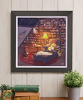 Pintoo H3456 Library by  Limduey - Kitten's Life Routine - 900 Piece Jigsaw Puzzle