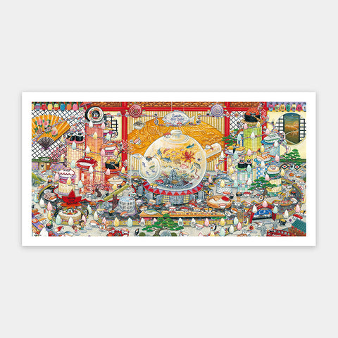 Pintoo H3489 International Sushi Day - 800 Piece Jigsaw Puzzle by Shinji Yamamoto