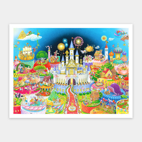 Pintoo H3511 New Year of the Kingdom - 1200 Piece Jigsaw Puzzle by Shinji Yamamoto
