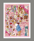 Pintoo H3517 Little Bunnys - My Sweety - 1200 Piece Jigsaw Puzzle by Tian Tian