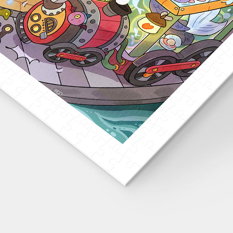 Pintoo H3592 Underground Town of Magic - 1000 Piece Jigsaw Puzzle by Peiji