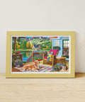 Pintoo H3610 Terrace Near the Mountain Lake by Image World - 1000 Piece Jigsaw Puzzle