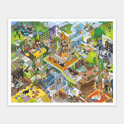 Pintoo H3820 My Dear Puppy - 2000 Piece Jigsaw Puzzle by Tianran