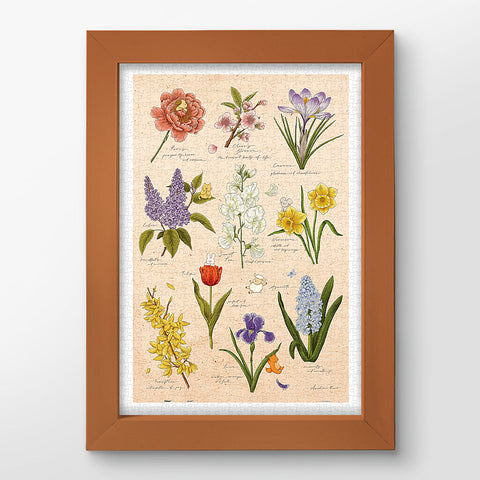 Pintoo H3893 Spring Flowers - 600 Piece Jigsaw Puzzle by Mandie