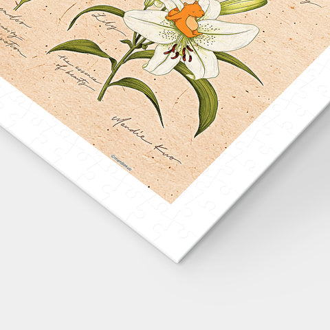 Pintoo H3894 Summer Flowers - 600 Piece Jigsaw Puzzle by Mandie