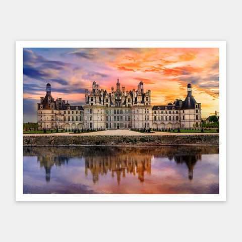 Pintoo H3932 Chambord castle, France - 1200 Piece Jigsaw Puzzle