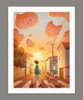 Pintoo H3974 Sunset - 300 Piece Jigsaw Puzzle by Yunzhen Ho