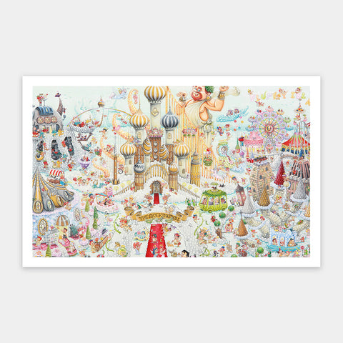 Pintoo H4035 Cloud Kingdom - 1000 Piece Jigsaw Puzzle by Shinji Yamamoto