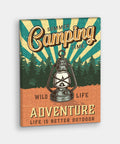 Pintoo HN1275 Retro Poster - Camping Lantern - 366 Piece Jigsaw Puzzle