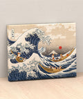Pintoo HN1384 Cats Wave by Nyangsongi - 366 Piece Jigsaw Puzzle