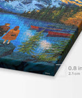 Pintoo HN1459 Moraine Lake Promise - 696 Piece Jigsaw Puzzle by Paco Yao