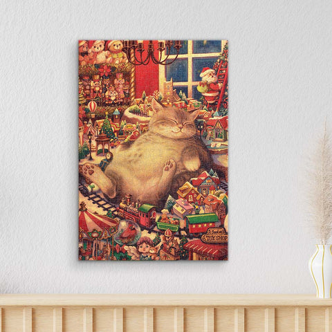 Pintoo HN1476 Christmas Eve Gifts - 696 Piece Jigsaw Puzzle by Phoenix Chan