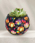 Pintoo K1118 Colorful Poppies - Flower Pot Jigsaw Puzzle