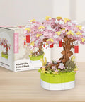 Pintoo KZ1590 Wishing Tree - Mini Bricks Potted Plant Jigsaw Puzzle