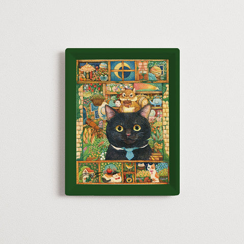 Pintoo Q1173 Cat's Plant Shop - 80 Piece XS Jigsaw Puzzle by Cotton Lion