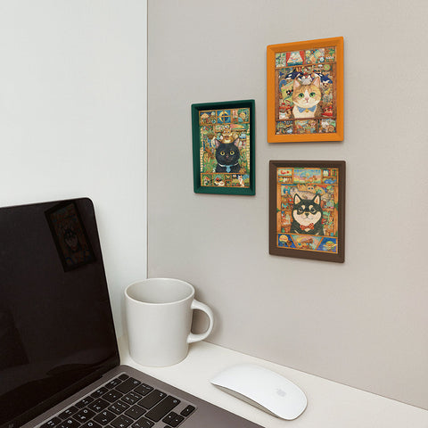 Pintoo Q1173 Cat's Plant Shop - 80 Piece XS Jigsaw Puzzle by Cotton Lion