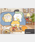 Pintoo Q1316 Late Night Snack Time - 80 Piece XS Jigsaw Puzzle by Chen Chen