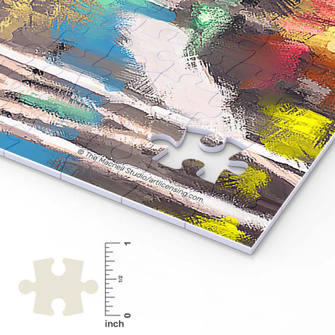 Pintoo U1040 New York - 1008 Piece Jigsaw Puzzle by The Macneil Studio