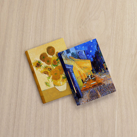 Pintoo YB1005 Sunflowers, 1888 by Vincent van Gogh - A6 Book Cover