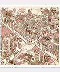 Happiness Town - 1600 Piece Jigsaw Puzzle
