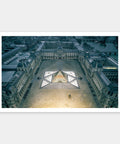 Aerial Photography - The Lourve Museum, Paris France - 1000 Piece Jigsaw Puzzle