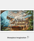 Night at the Nature Museum - 1000 Piece Jigsaw Puzzle (Mystery Puzzle)