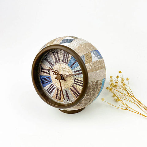 Country Style - Graceful Blue - 3D Puzzle Clock Jigsaw Puzzle