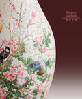 Flowers and Birds - 3D Puzzle Vase Jigsaw Puzzle