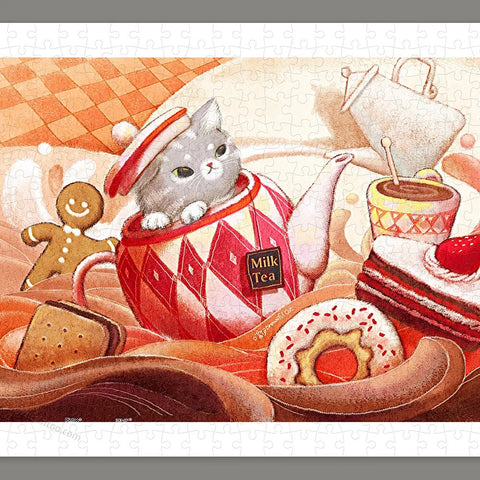 Lovely MuMu - Three 300 Piece Jigsaw Puzzles