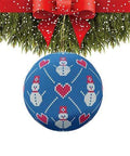 Lovely Snowman - 3" Puzzle Ornament