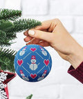 Lovely Snowman - 3" Puzzle Ornament