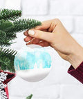 White Forest - 3" Puzzle Ornament (Translucent)