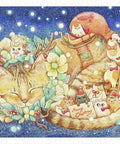 Christmas Night & Cats - 1200 Piece Jigsaw Puzzle