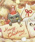 Christmas Night & Cats - 1200 Piece Jigsaw Puzzle