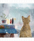 Lovers and Cat - 300 Piece Jigsaw Puzzle